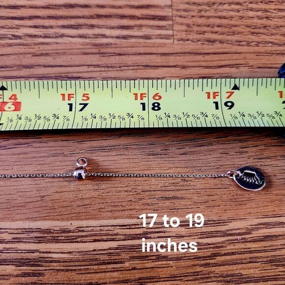 JUICY COUTURE Rosegold and Crystal Cupid's Bow and Arrow Necklace ENCHANTED! - Picture 5 of 8